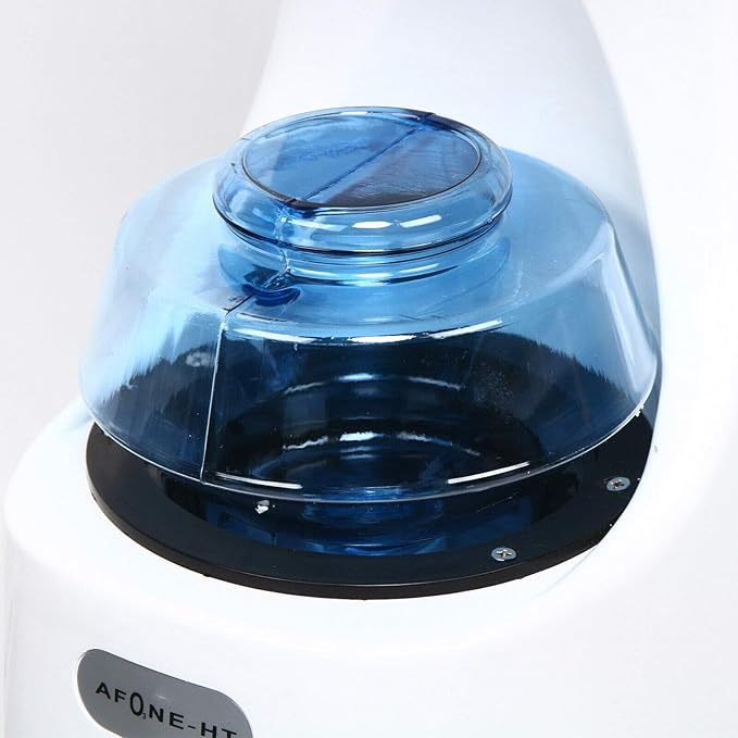 LOYALHEARTDY 7 in 1 Professional Hair Steamer White Hair Steamer Professional Hair Steamer Hydrating Moisturizing Metal