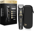 Men's Beard Trimmer - All-in-One Trimmer with Precision Dial - Premium Facial Hair Groomer - Adjustable 20 Length Setting USB Recharge Dock Cordless Waterproof Wet/Dry Clipper