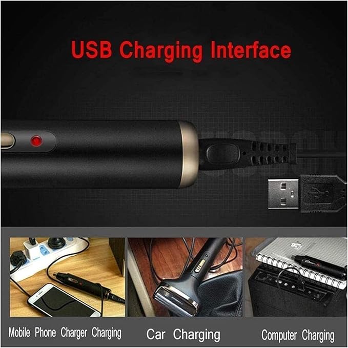 Nose and Ear Hair Trimmer – with Rechargeable Battery Wet/Dry Easy to CleanEasy to use Unisex Easy to Clean and Maintain