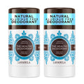 Lavanila Vanilla Coconut Deodorant for Women 2-Pack (2 Oz Each) - Natural Aluminum Free Solid Stick Deodorant Made In USA Vegan