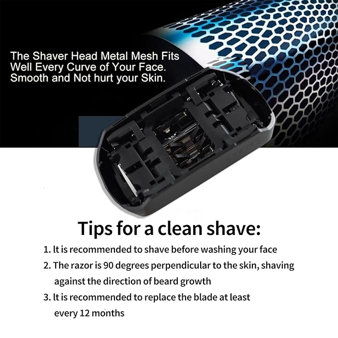 Series 9 92B Blade Compatible with Braun Series 9 Replacement Heads&ampfor Braun S9 Replacement Headfor All Series 9 Electric foil Shaver 9030S 9040s 9050CC 9080CC 11