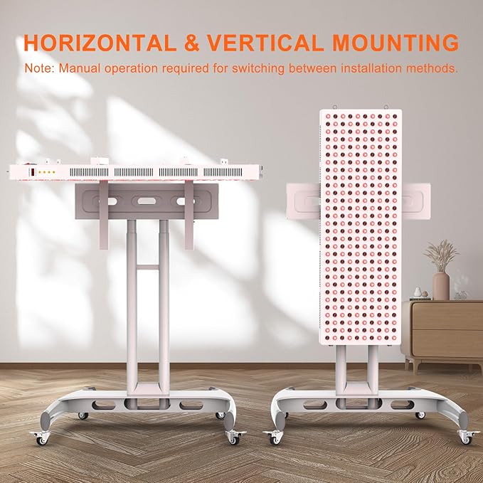 BONTANNY Red Light Therapy Stand (Only for Use 400W-800W Infrared Therapy Panels! Not Compatible with Other Brands!)