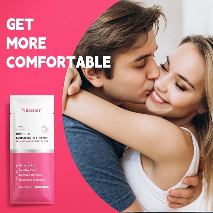 6 in 1 Intimate Moisturizer with 37.5mg Hyaluronic Acid - Support Intimate Moisturizing Soothing Health Odor Tightening PH Balance Immune | Niacinamide + Probiotics + Propolis + Centella Asiatica