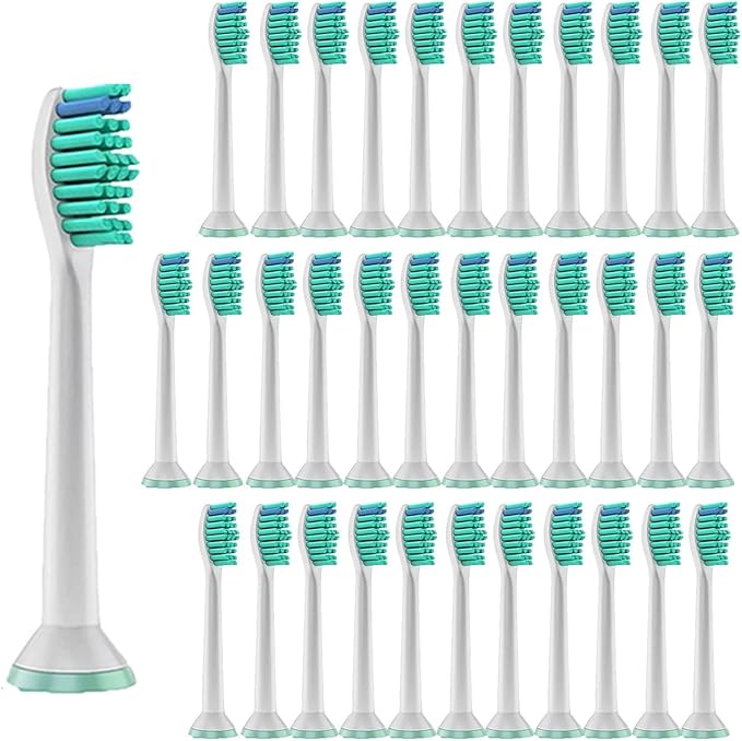12/16/36Replacement Toothbrush Heads Compatible for Brush Head 1100 2100 4100 4300 5100 5300 6100 6500 etc(36pcs)