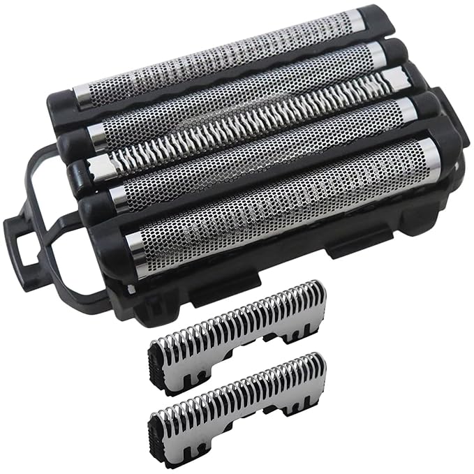 WES9032P Shaver Head Blades Foils Kit Fit for Panasonic ES-LV97-K ES-LV67-K ES-LV95-S ES-LV65-S &amp Fit for AR C5 Models