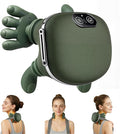 Neck and Shoulder Massager - Bionic Heated Massager Cordless Portable Electric Shiatsu Massager Deep Tissue 4D Kneading Massage Simulated Human fingers Design for Pain Relief and Muscle Relax