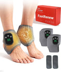 Triple Method Massager for Neuropathy - Heat Therapy 3D Shiatsu Kneading Air Compression Wireless 3 in 1 Massager with 5 Heat Levels &amp 3 Vibration Modes Travel &amp Home Use (2PCS)