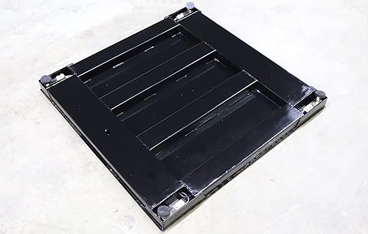 SellEton SL-4x4-5k-NN 48 x 48 (4' x 4') Industrial Floor Scale Pallet Size/Warehouse Shipping | 5000 lb x 1 lb
