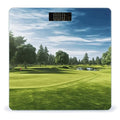 Golf Course Lawn Weight ScaleClear LED Display Bathroom Digital Weighing ScaleTempered Glass Digital Bathroom Scale for Body Weight Capacity Up to 400 Lbs