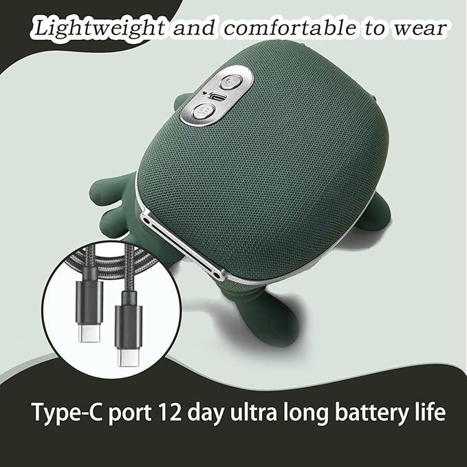 Massage Master 2026 New Hand-Shaped Neck and Shoulder Massager with Heat 3-Level Deep Kneading Massager Real Hand Touch Relaxation with 10-Minute Auto Shut-Off for Home Office Travel