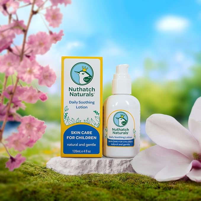 Kids Lotion - Daily Use Gentle Moisturizer - Plant Based Moisturizing &amp Non-Toxic Soothing Lotion for Kids - Dermatologist Tested - Gentle Mild Hypoallergenic Fragrance Free