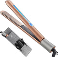 NITION Ceramic Tourmaline Hair Straighteners LCD Flat Iron MCH 10s Fast Heating Up. 1 Smooth 3D Floating Plate Healthy Straightening Tools. Travel Pouch Bag. Dual Voltage. Luxury Gift Box