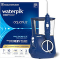 Waterpik Aquarius Water Flosser For Teeth Cleaning Gums Braces Dental Care Electric Power With 10 Settings 7 Tips For Multiple Users And Needs ADA Accepted Blue WP-663 Packaging May Vary