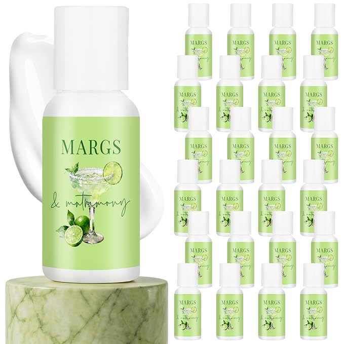 Demissle 20 Pcs Margs Matrimony Bachelorette Party Favors Summer Mini Sunscreen Travel Size Bulk 1 oz Spf 30 Margs and Matrimony Sunscreen Lotion for Mexican Bridal Shower Wedding Beach Party Favor