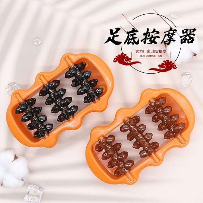 足底按摩滚轮式脚底脚底按摩滚轮双色小脚底足底按摩 HomeOffice Body Electric Massagers