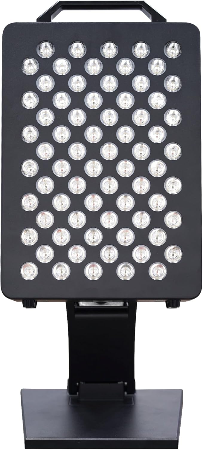 Red Light Therapy for Face and Body 630nm 660nm 810nm and 850nm Near Infrared Light Therapy Panel 70 Dual Chip LEDs High Power LED Light Therapy Device for Skin Care Sleep Pain Relief. M70
