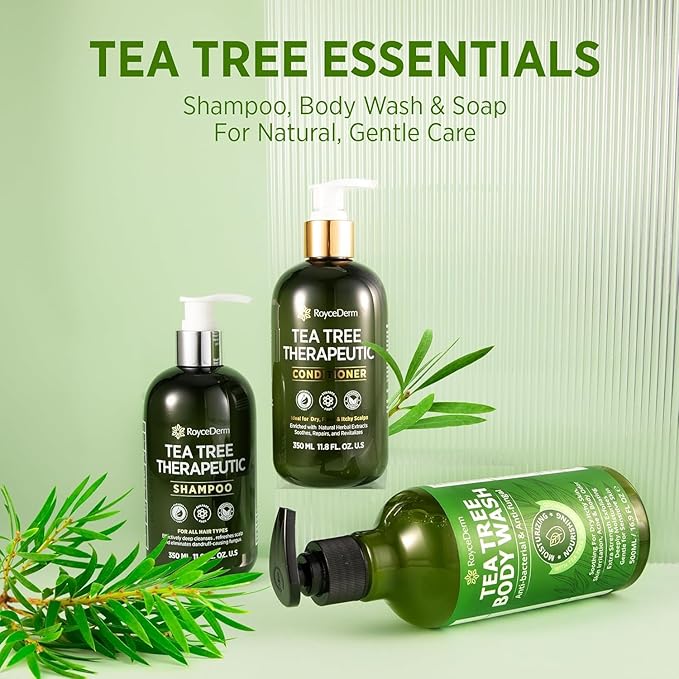 Roycederm Tea Tree Body Wash and Soap