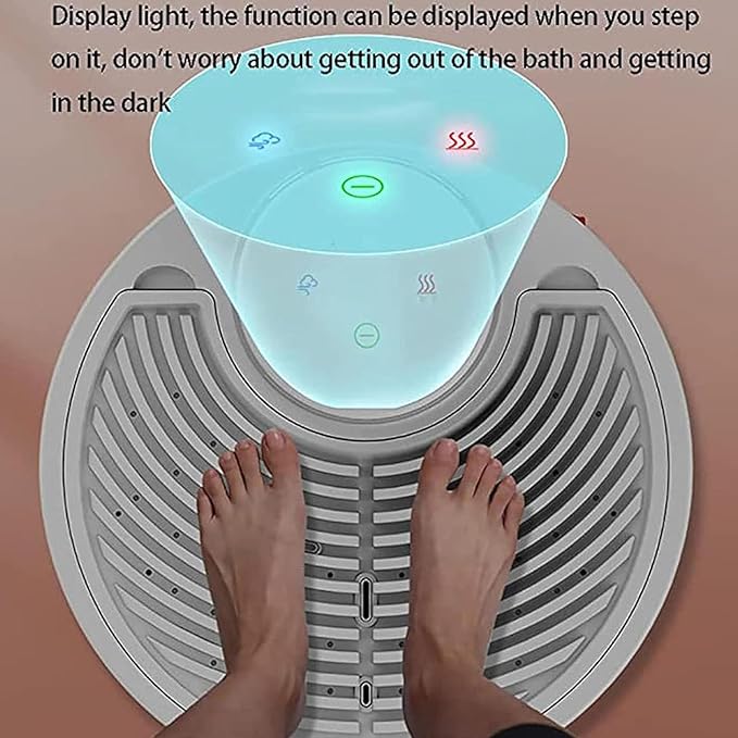 Full Body Dryer After Shower Negative Ions Body Heater Blow Dryer Cold/hot Air Adjustment Foot Touch Control Drying Machine Hand Dryerfor SPA Bathroom Sports