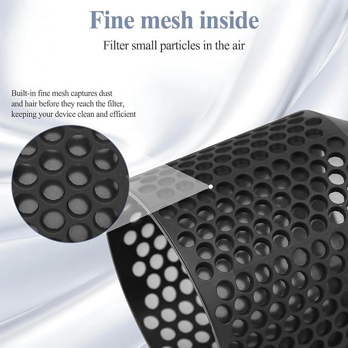 Filter Cage Cover and Pre-Styling Dryer Attachment for Dyson Airwrap HS01/HS05
