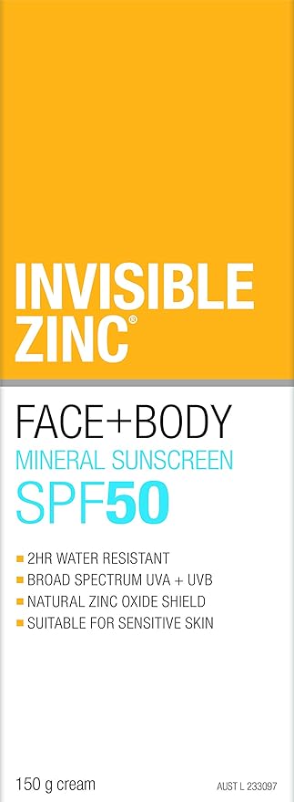 Face + Body SunscreenSPF 50 UVA – UVB (150g/5.29oz)