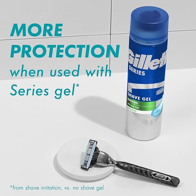 Mach3 Razor Refills for Men 15 Razor Blade Refills