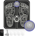 Health Expert Electronic Stimulator and Powered Muscle Stimulation for Pain Relief EMS Foot Massager-2