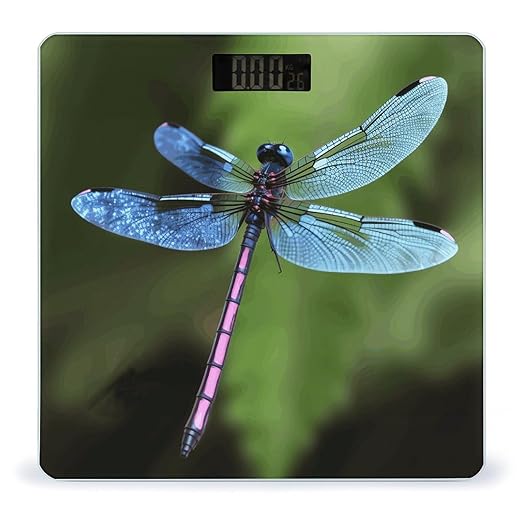 Blue Dragonfly Smart Scale for Body Weight Accurate Bathroom Scale with LED Display Digital Weight Scales Weighing Machine High Precision Scales for Bath Home