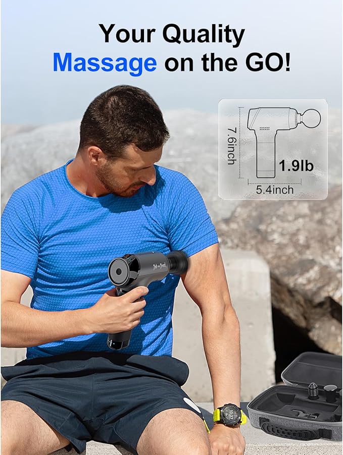 BOB AND BRAD T2 Massage Gun and D5 Pro Deep Tissue Massage Gun