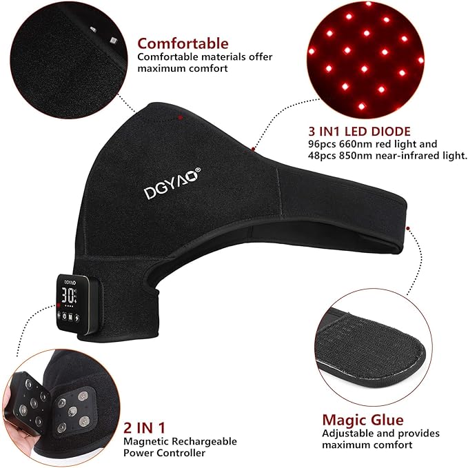 D MAX Cordless Shoulder Wrap + D MAX Foot Slipper