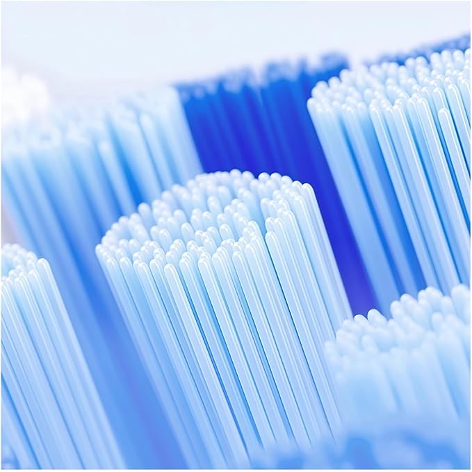 Replacement Toothbrush Heads Compatible with SOOCAS X3S/X3U/X3pro/D2/D3S/D5 Sonic Electric Tooth Brush Head Nozzle Jets(4 Soft Black)