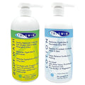 TRISWIM 32oz Swim Skin Care Set | Chlorine Removal Body Wash &amp After Swim Lotion with Pump | Removes Chlorine &amp Moisturizes Skin After Swimming | Professional Swimmer Care
