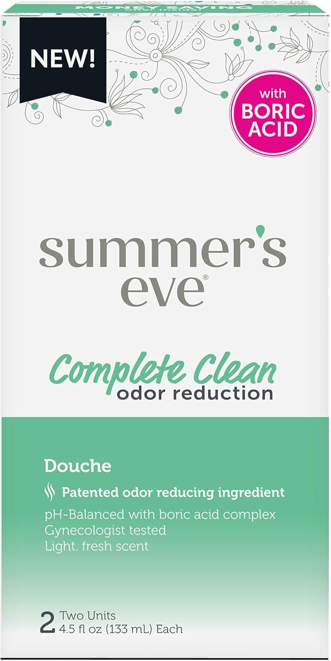 Dorzu RepHresh Vaginal Gel (4ct) and Summer's Eve Feminine Douche (2 Units)