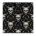 Men's Fashion Automatic Switch Digital Bathroom Weighing Scale Smart Scale Goth Raven Skull Goat