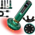 Anti Cellulite Massager Handheld Cellulite Massager 6/12 Suction Modes for Legs Belly Thighs Arms Butt (Green12 Suction Levels)