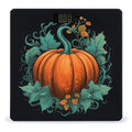 Bright Orange Pumpkin Scale for Body Weight Anti-Slip Tempered Glass Digital Bathroom Scales Clear LCD Display Weighing Scale Safe Rounded Corners Smart Scales
