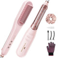 Wavytalk Pro Steam Hair Straightener Brush Steamline Pro 3 in 1 Straightening Brush Steam Reduces Damage Nourishes Hair and Expedites Straightening