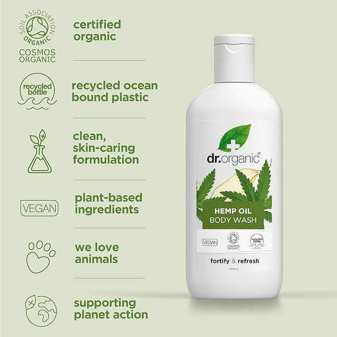 Dr Organic Hemp Body Wash
