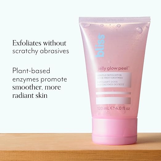 Bliss Soapy Suds Body Wash &amp Jelly Glow Peel - Nourishing and Hydrating Skincare - Clean Vegan Cruelty-Free