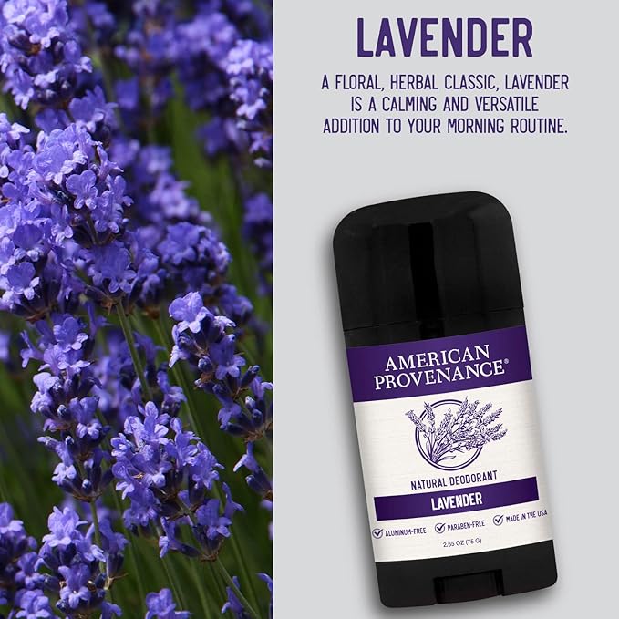 American Provenance Palo Santo &amp Vanilla Lavender and Eucalyptus &amp Mint Deodorant Bundle