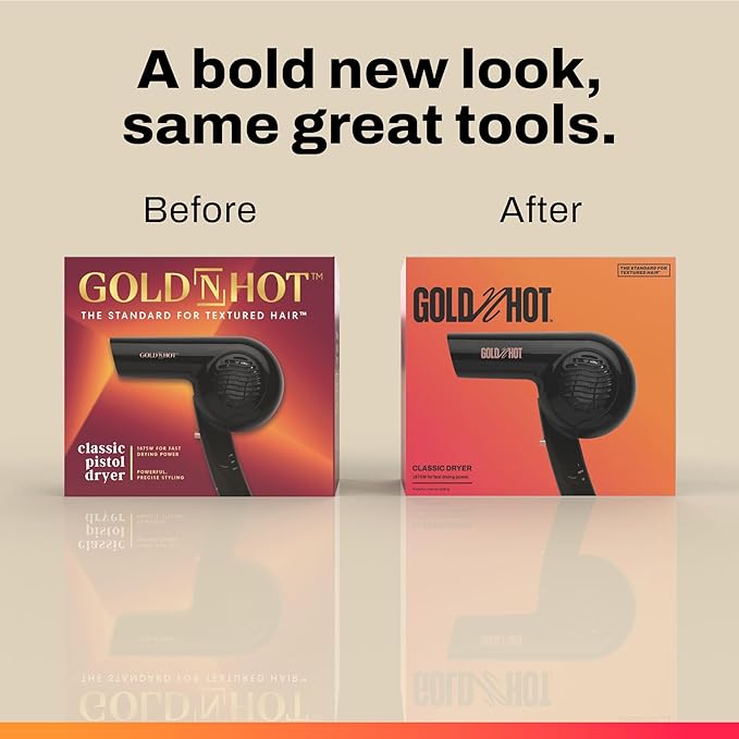 Gold N Hot Professional 1875-Watt Dryer with Styling Pik (GO-GH2274)