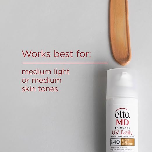 EltaMD UV Daily Face Sunscreen with Transparent Zinc Oxide and Hyaluronic Acid Moisturizes and Protects Great for Dry Combination and Normal Skin