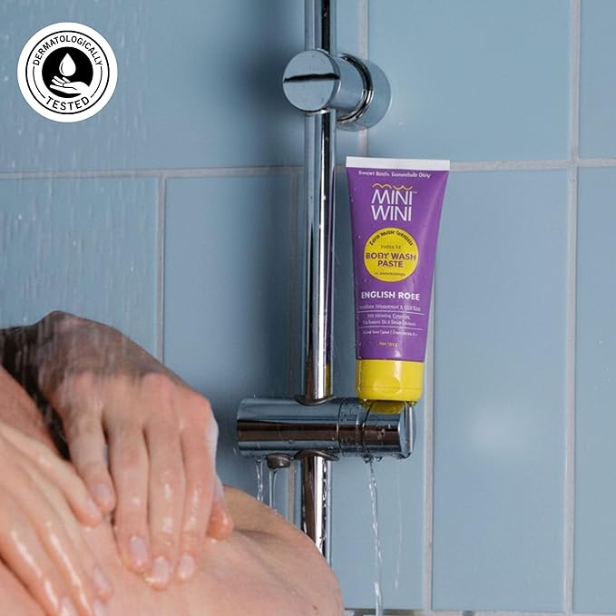 2 in 1 Travel size Body wash Paste - Waterless 3X Concentrated Shower Gel for Face &amp Body TSA Approved Aloe-Base for Sensitive Dry &amp Oily Skin Vegan Sulfate-Free 100g (3.2 fl oz)