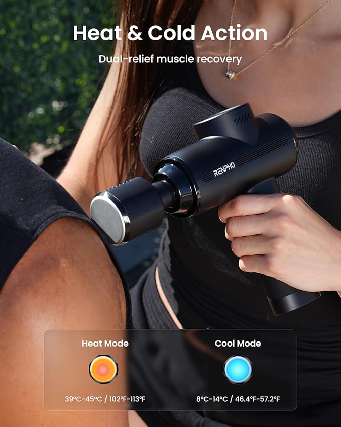 RENPHO Massage Gun with Heat