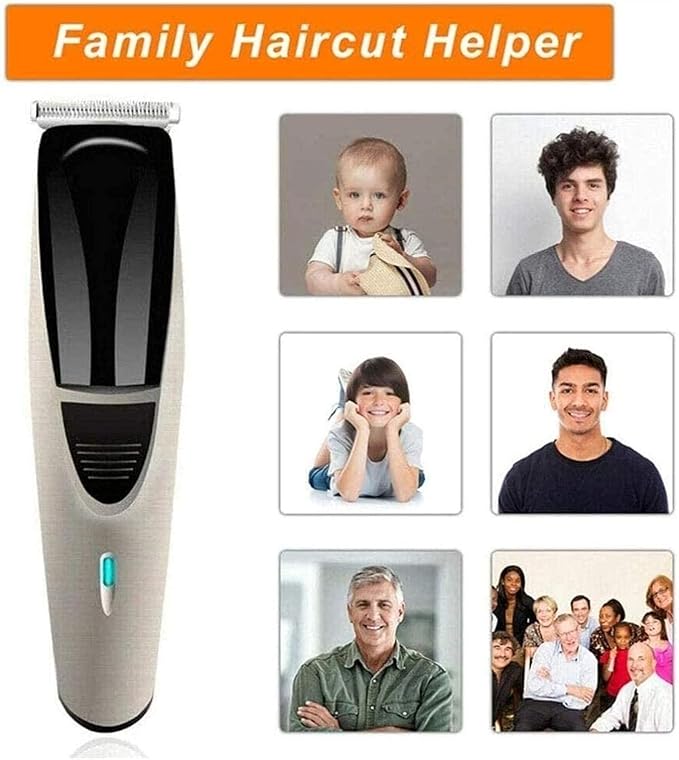 Rechargeable Wet Dry Lithium Ion Deluxe Trimming Kit with 4 Interchangeable Heads for Shaving Detailing &amp Grooming Beards Mustaches Stubble Ear Nose &amp Body