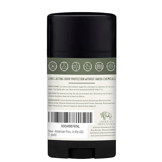 American Provenance Juniper &amp Sage and Palo Santo &amp Vanilla Deodorant Bundle