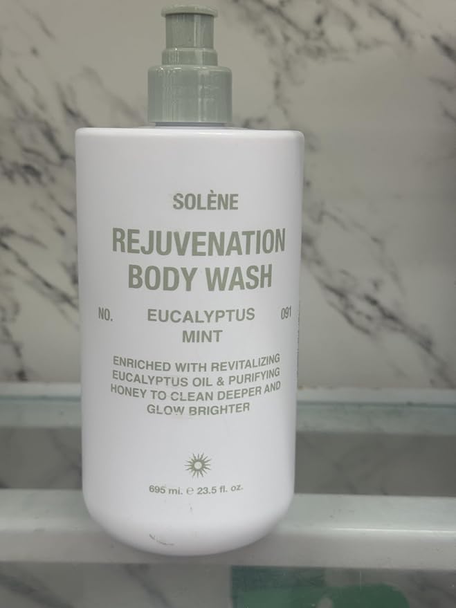 Solene Ash Body Wash Rejuvenating Formula 23.5 fl oz