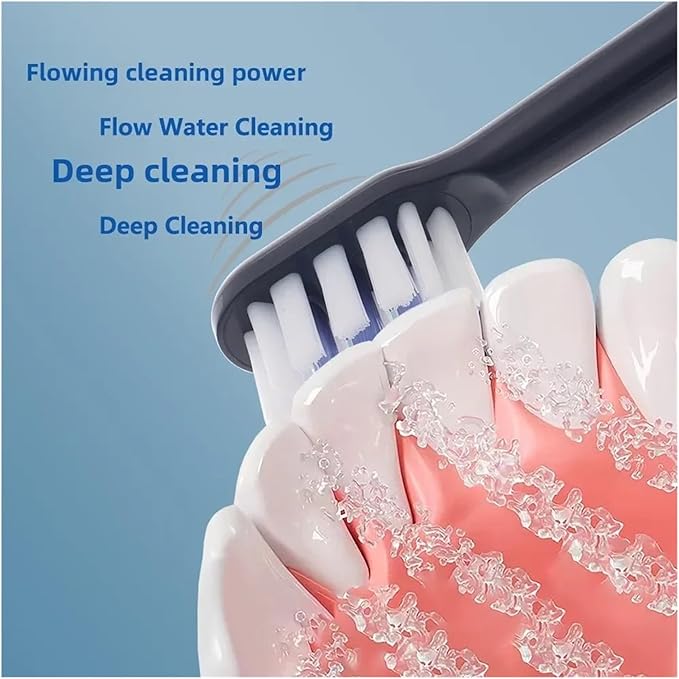 Compatible for Toothbrush Head T700 Sonic Electric Waterproof Soft Health Replacement Bristles 2/4/6Pcs(4pcs)