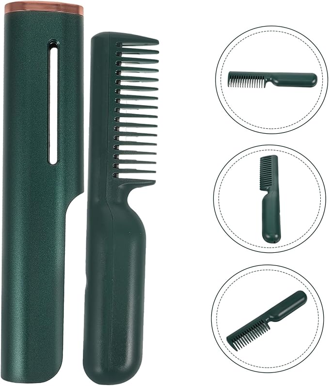 Beaupretty 3pcs Hair Straightening Brush Electric Heating Comb Styling Tool Ceramic Results