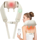 Joyset Neck Massager for Pain Relief Deep Tissue Cordless Neck Massager and Shoulder with Heat 6D Kneading Shiatsu Massage for Legs Body Chrismas Birthday Gift