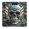 Cool Evil Skull Scale for Body Weight Highly Accurate Digital Bathroom Body Scale Digital Bathroom Scales for People Anti-Slip Large LCD Display Smart Scales